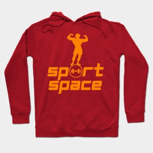 Sport Space, Motivation, Healthy Lifestyle Hoodie